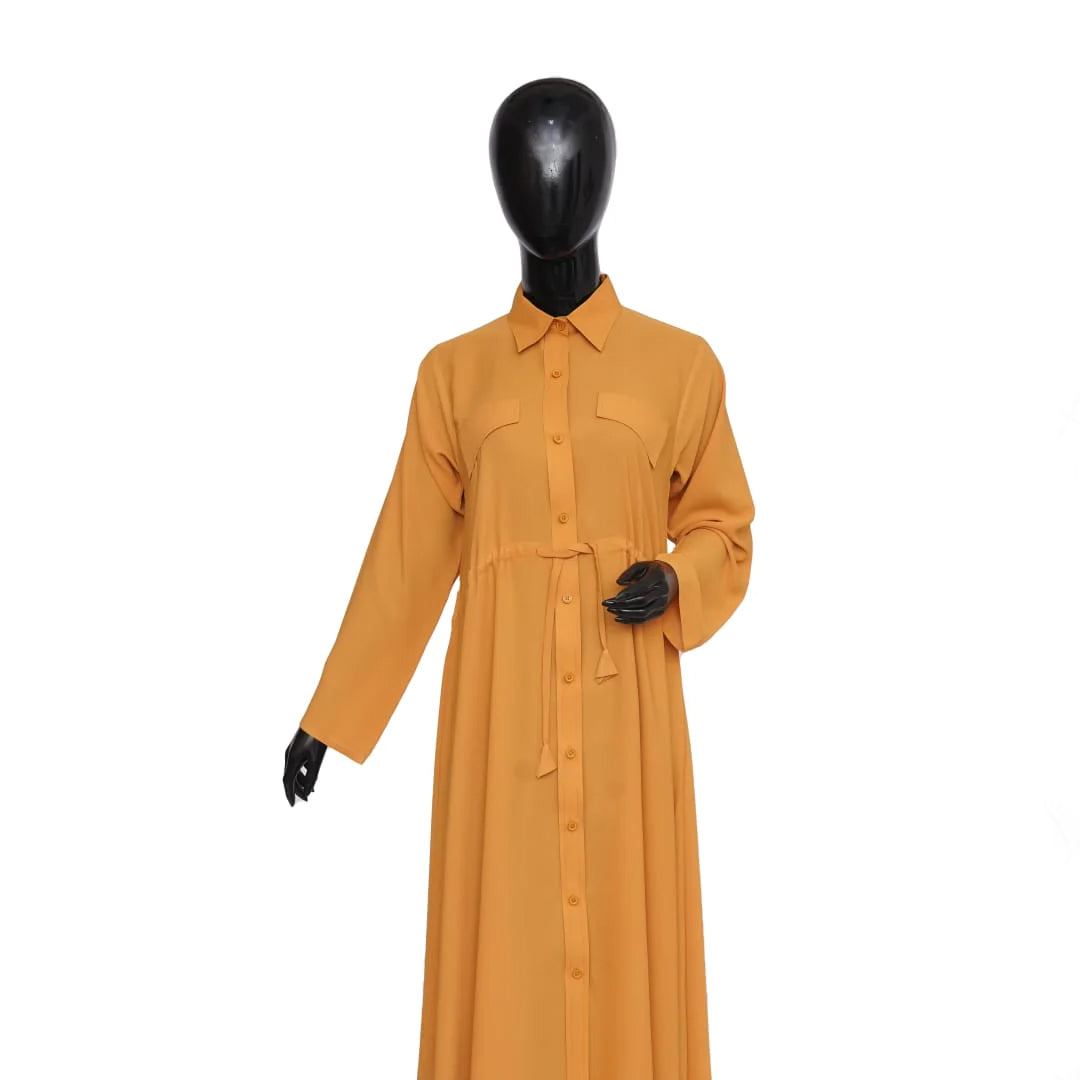Mustard Long Dress
