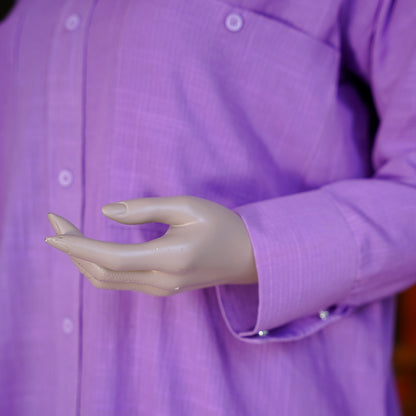 Mauve Khadar Shirt